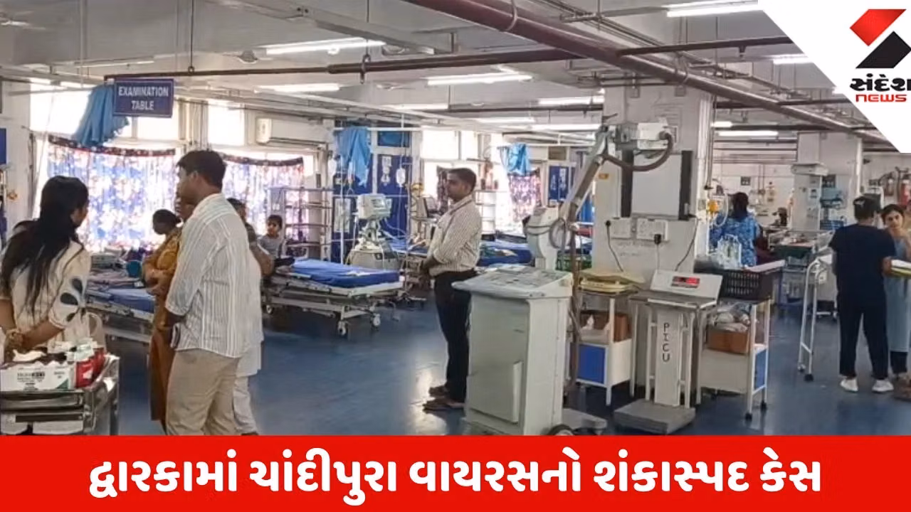 Dwarka: કલ્યાણપુરના લાંબા ગામે શ્રમિકના બાળકમાં ચાંદીપુરાના લક્ષણો, જામનગર ખાતે સારવાર હેઠળ
